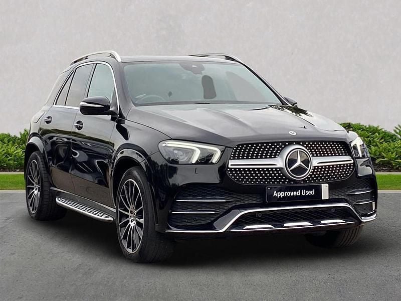 Black Used 2022 Mercedes GLE400 AMG line Estate | £46,099 (Good price) - Image 1/4