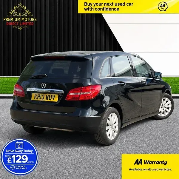 Used Mercedes A180 2013 Black MPV
