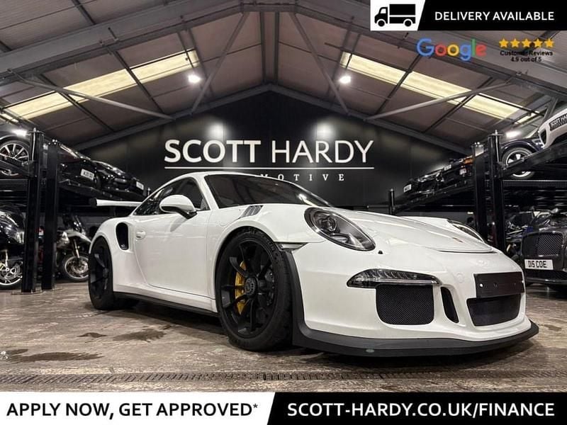 White Used 2016 Porsche 911 GT3 RS Coupe | £126,498 - Image 1/4