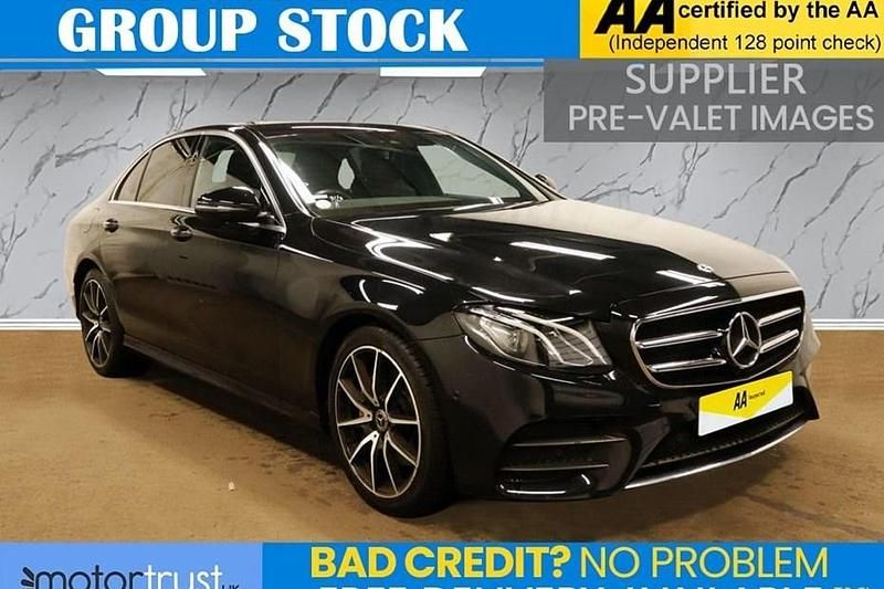 Used Mercedes E200 AMG line 184 HP (135 kW) 2020 Black Sedan