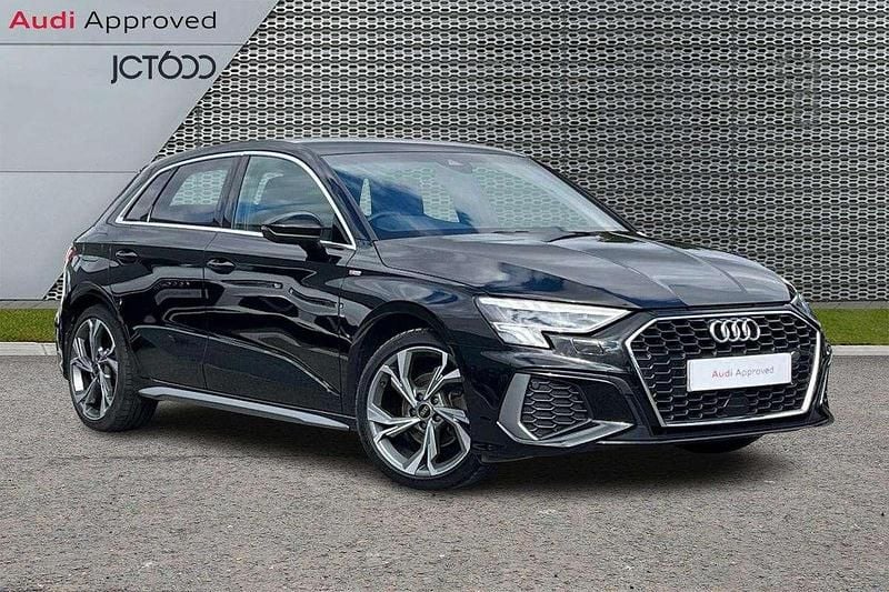 Black Used 2023 Audi A3 S-Line Hatchback | £20,750 (Fair price) - Image 1/4