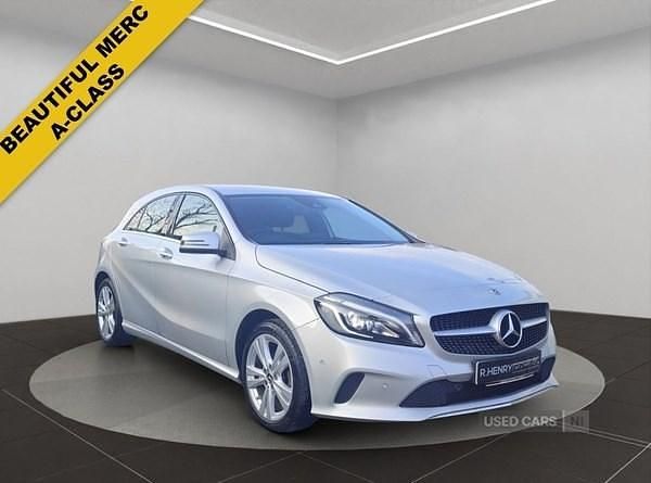 Used Mercedes A180 Premium 109 HP (80 kW) 2018 Silver Hatchback