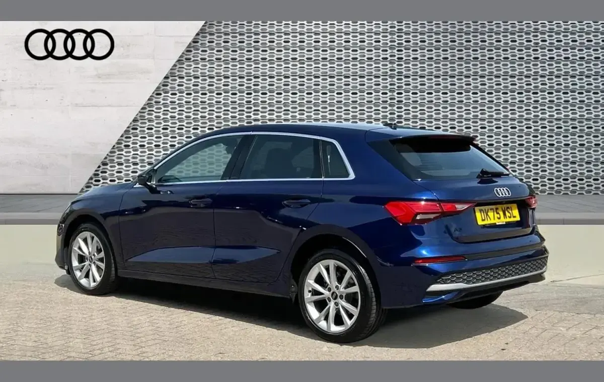 Used Audi A3 Sport 113 HP (83 kW) 2025 Blue Hatchback