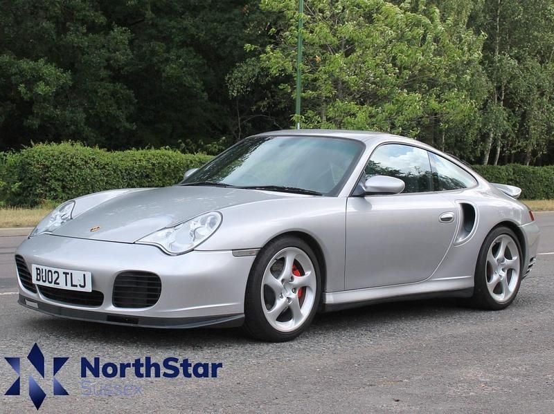 Used Porsche 996 Turbo 414 HP (304 kW) 2002 Silver Coupe