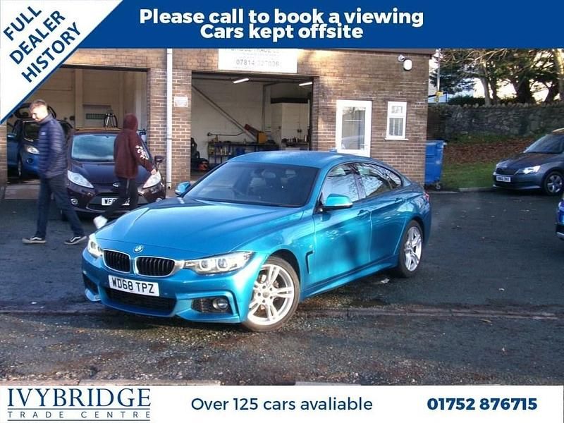 Blue Used 2019 BMW 420 M Sport Coupe | £9,995 (Fair price) - Image 1/2
