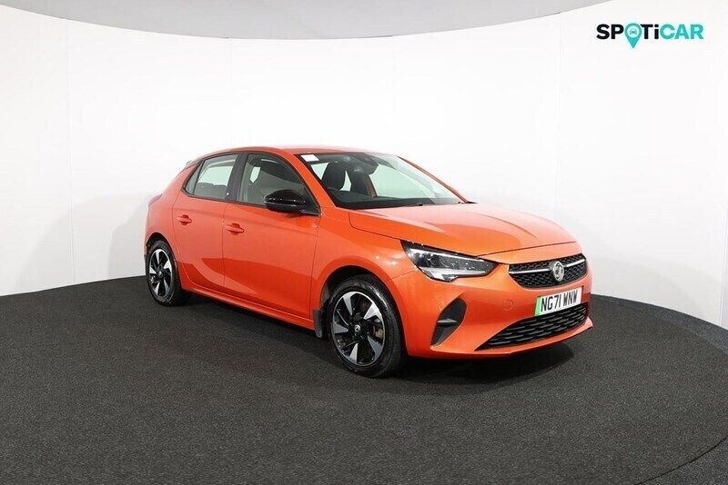 Used Vauxhall Corsa-e 100 kW (136 HP) 2022 Orange Hatchback