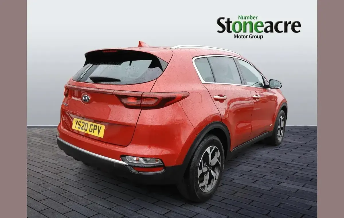 Used Kia Sportage 174 HP (127 kW) 2020 Red SUV