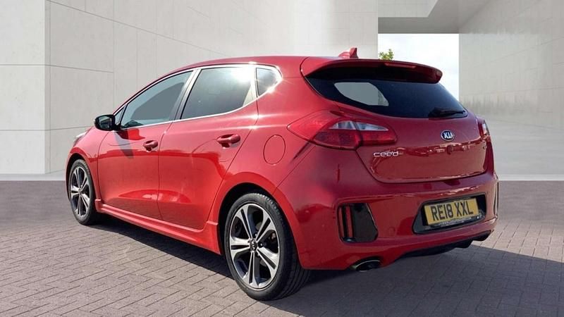 Used Kia Ceed GT-Line 2018 Red Hatchback