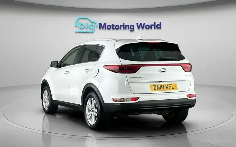 Used Kia Sportage 177 HP (130 kW) 2018 White SUV