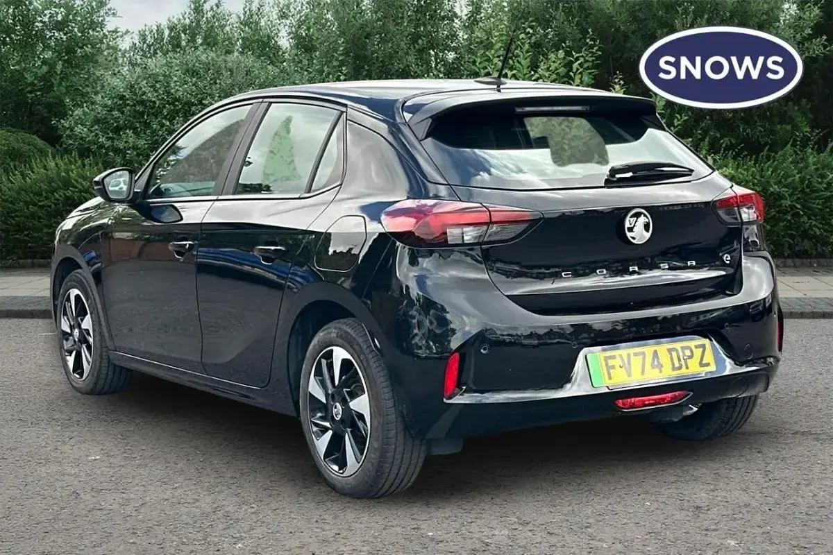 Used Vauxhall Corsa-e Design Edition 100 kW (136 HP) 2024 Black Hatchback