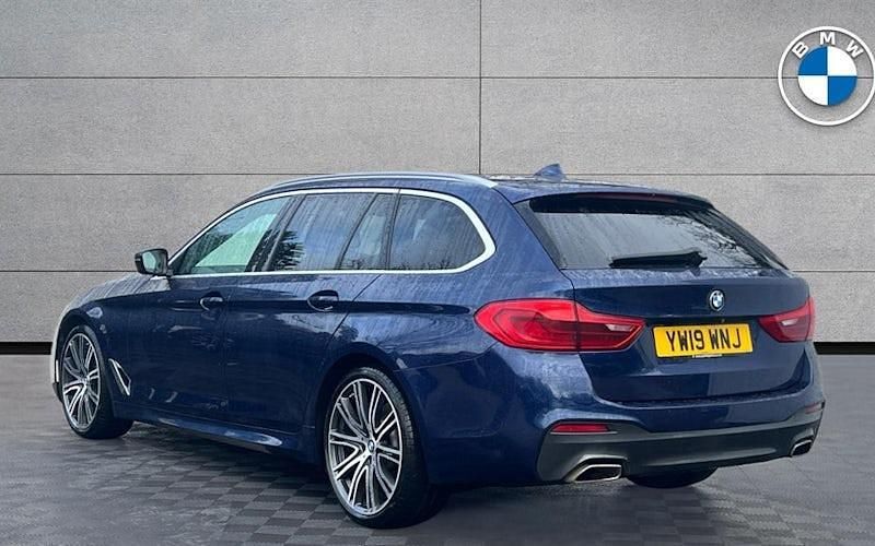 Used BMW 520 M Sport 190 HP (139 kW) 2019 Blue Estate