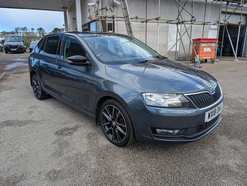 Gebraucht Skoda Rapid Sport 2018 Grau Kleinwagen