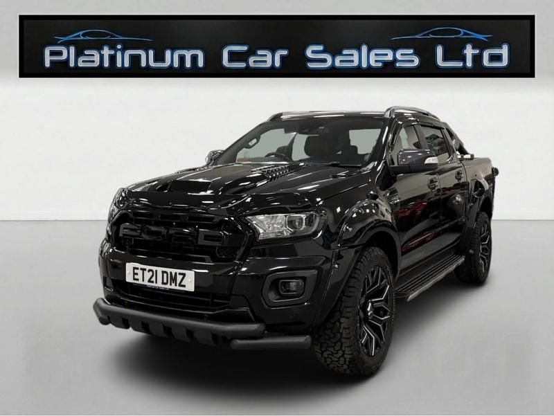 Używany Ford Ranger Wildtrack 2021 Czarny Pickup