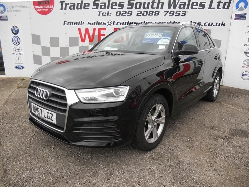 Used Audi Q3 Sport 150 HP (110 kW) 2018 Black SUV