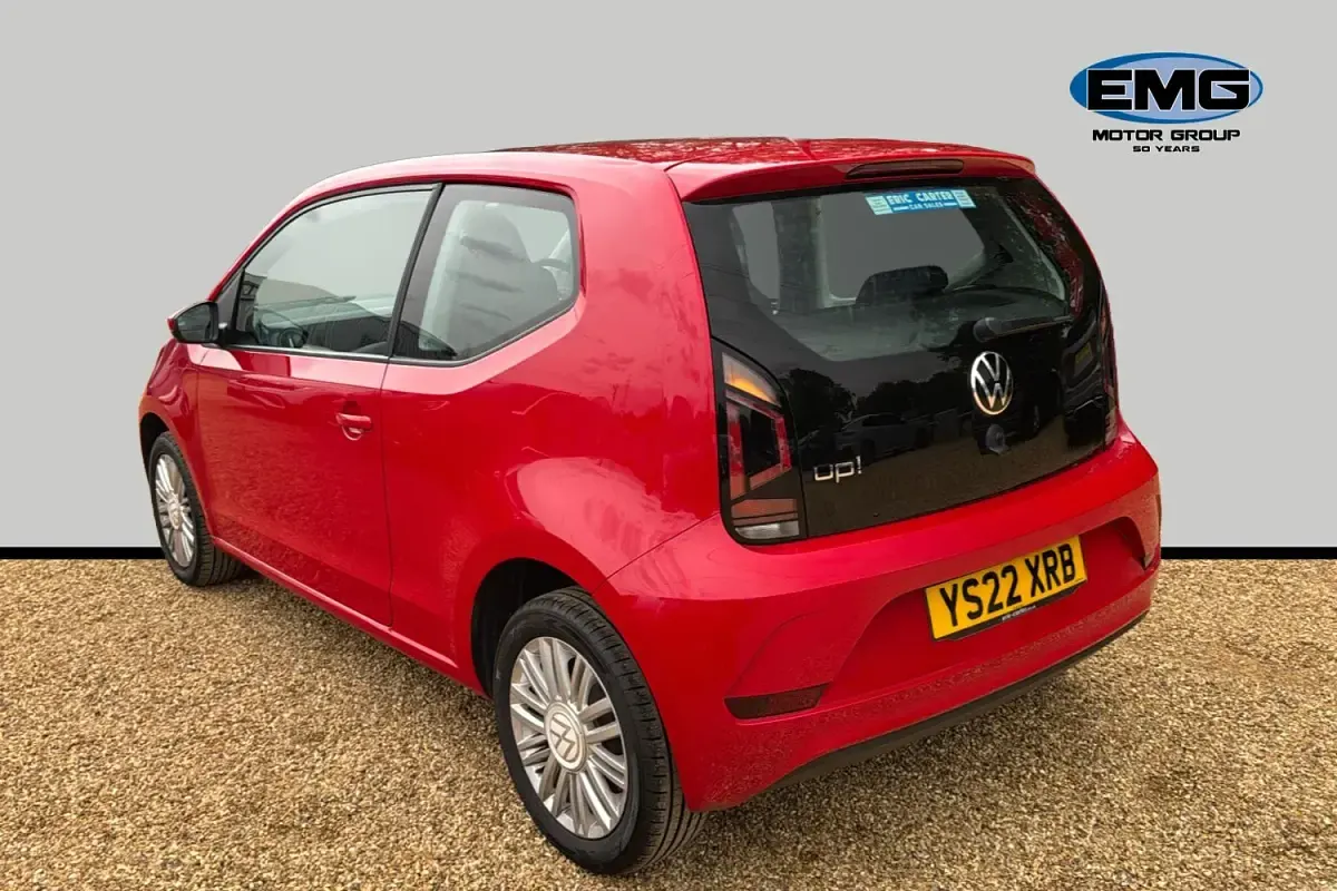 Used VW up! S 65 HP (47 kW) 2022 Red Hatchback