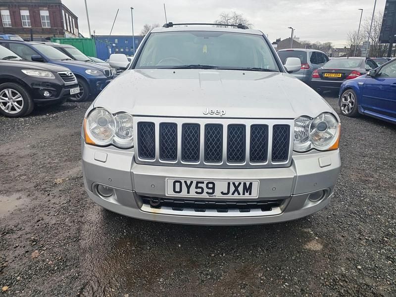 Used Jeep Grand Cherokee Overland 215 HP (158 kW) 2009 Silver SUV