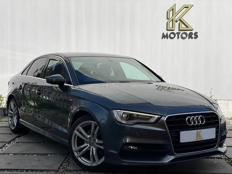 Grey Used 2015 Audi A3 S-Line Sedan | £7,950 (Fair price) - Image 1/4