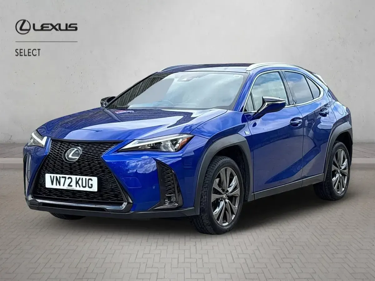 Used Lexus UX 250h Sport Design Packet 2022 Blue SUV