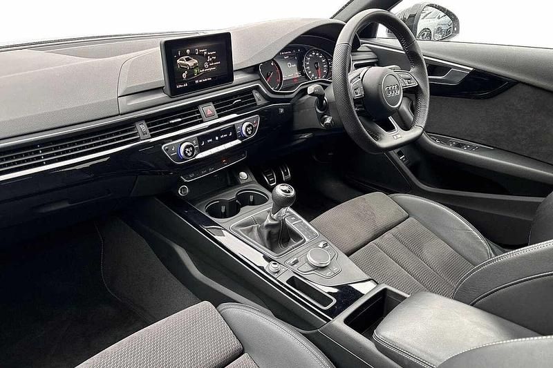 Used Audi A4 Black Edition 2019 White Sedan