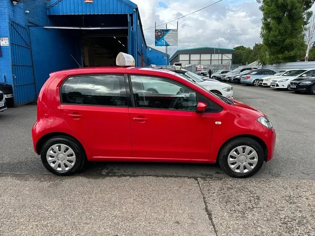 Gebraucht Skoda Citigo SE 60 PS (44 kW) 2015 Rot Kleinwagen