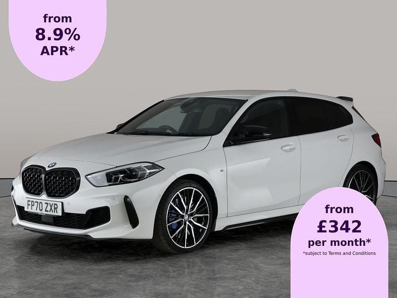 White Used 2020 BMW M135 Luxury Line Hatchback | £23,371 (Fair price) - Image 1/2