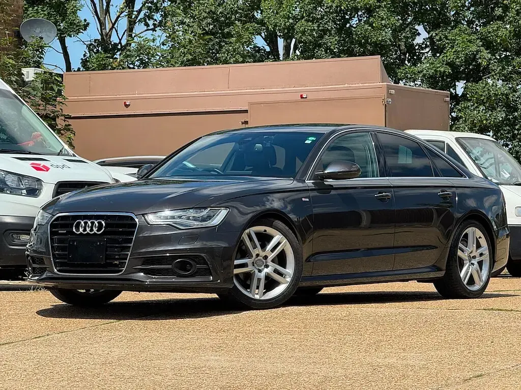 Used Audi A6 S-Line 204 HP (150 kW) 2015 Grey Sedan