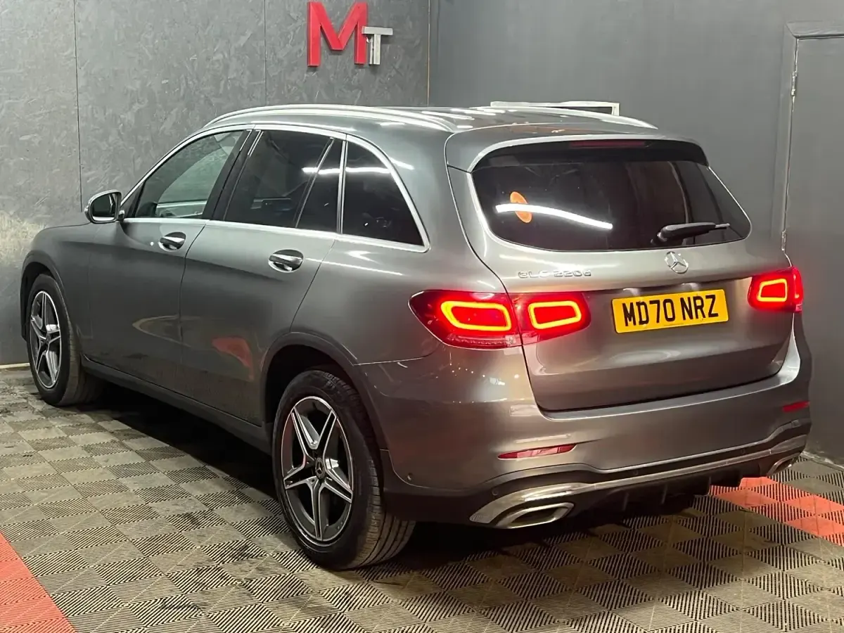 Used Mercedes GLC220 AMG line 194 HP (142 kW) 2021 Grey SUV
