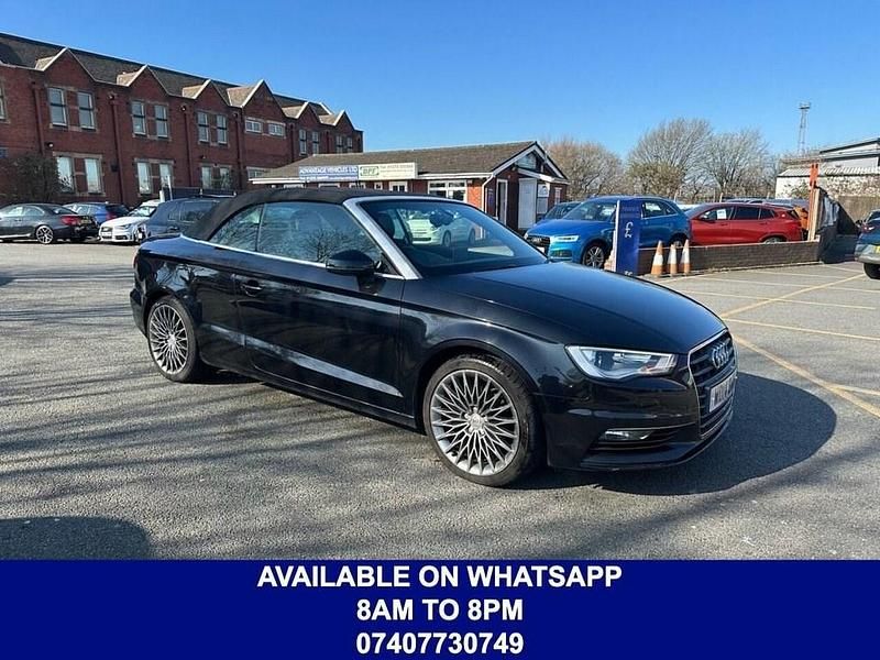 Used Audi A3 Cabriolet Sport 150 HP (110 kW) 2014 Black Cabriolet