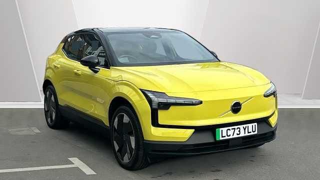 Yellow Used 2024 Volvo EX30 Plus SUV | £26,995 (Super price) - Image 1/4