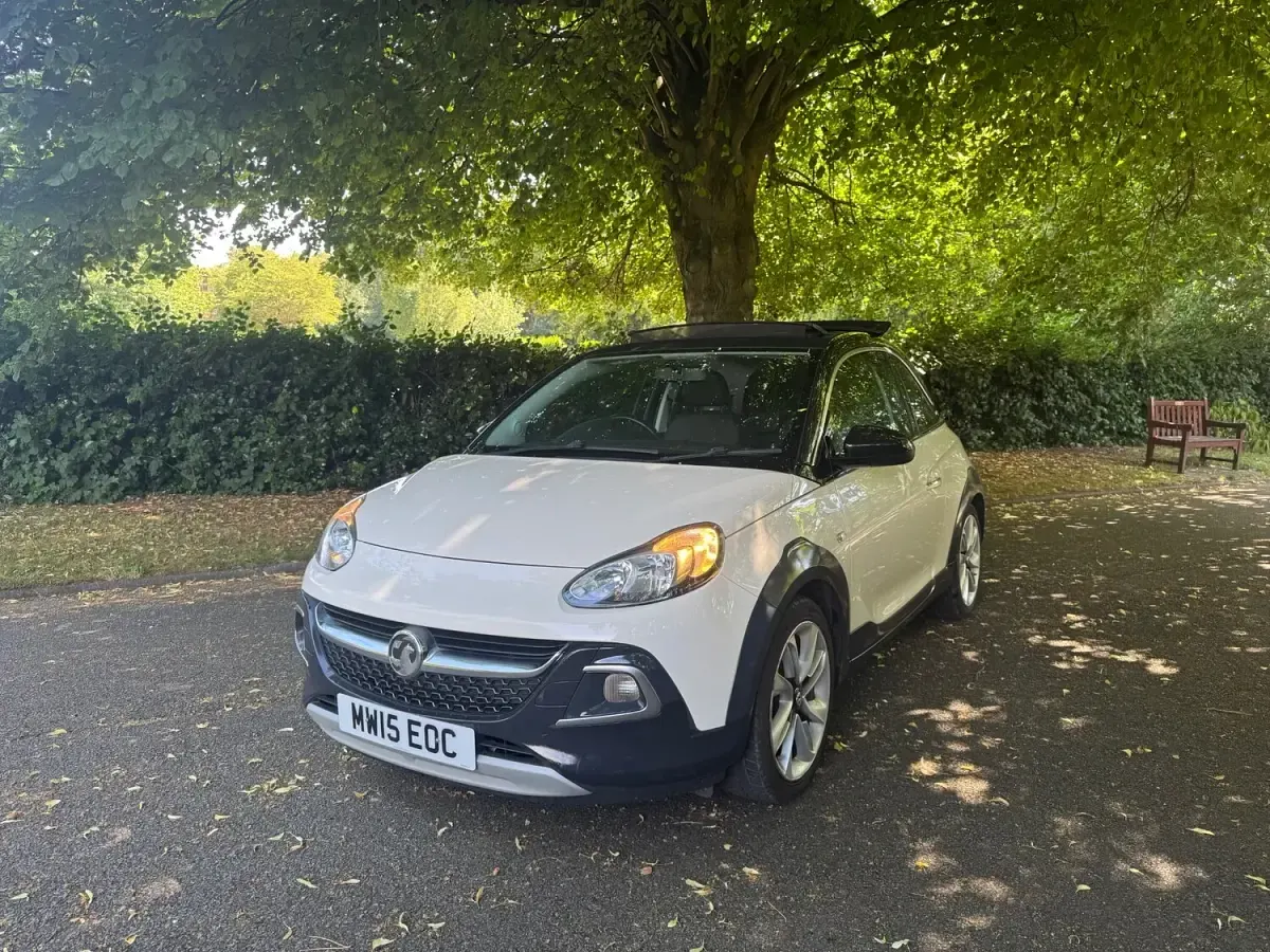 Used Vauxhall Adam Rocks 2015 White Hatchback