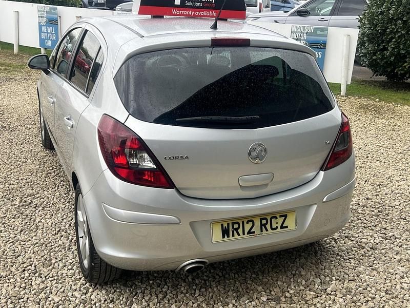 Used Vauxhall Corsa 2012 Silver Hatchback