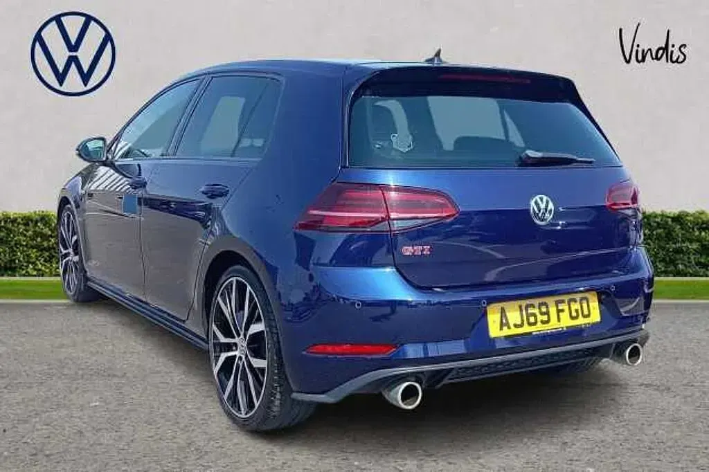 Used VW Golf VIII GTI 245 HP (180 kW) 2020 Blue Hatchback