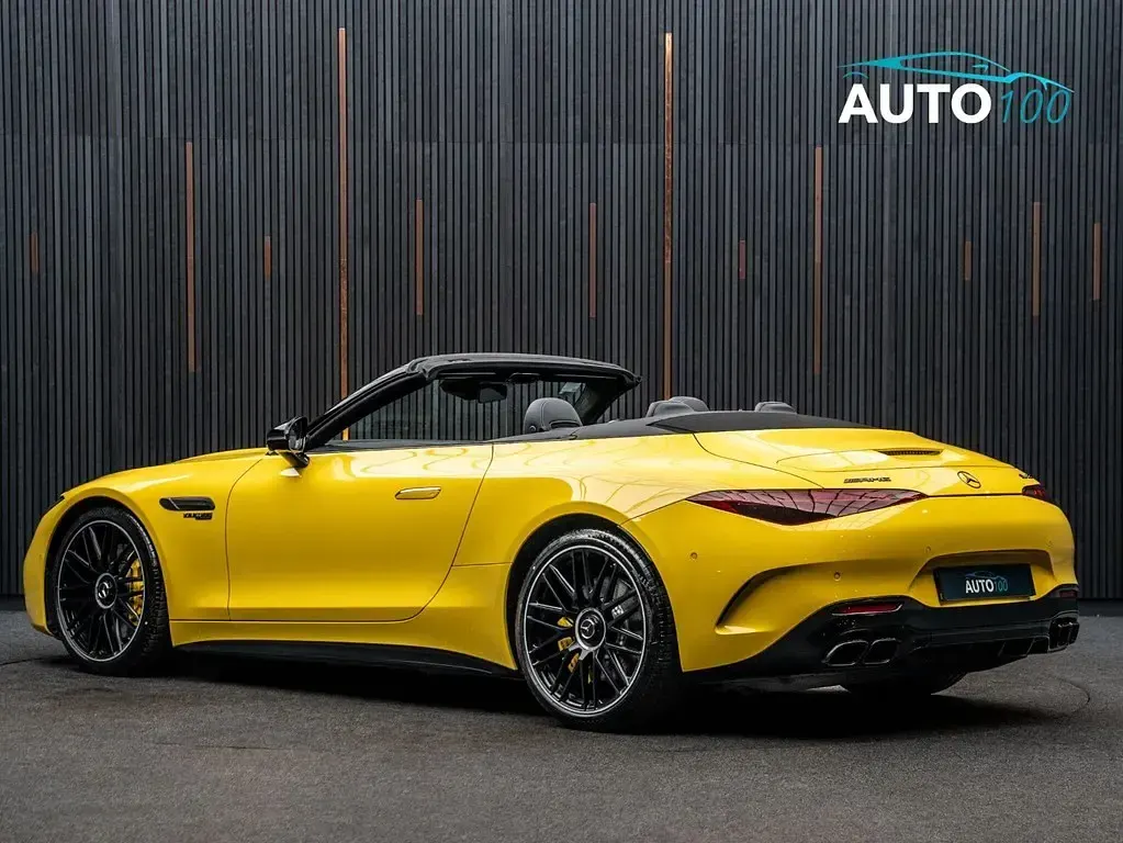 Used Mercedes SL63 AMG Premium Plus 2024 Yellow Cabriolet