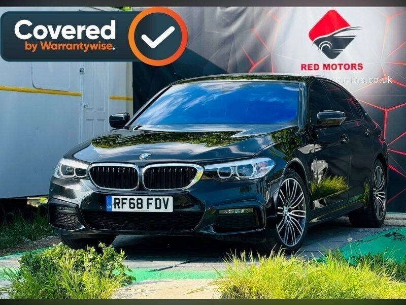 Black Used 2018 BMW 530e M Sport Sedan | £14,995 (Fair price) - Image 1/4