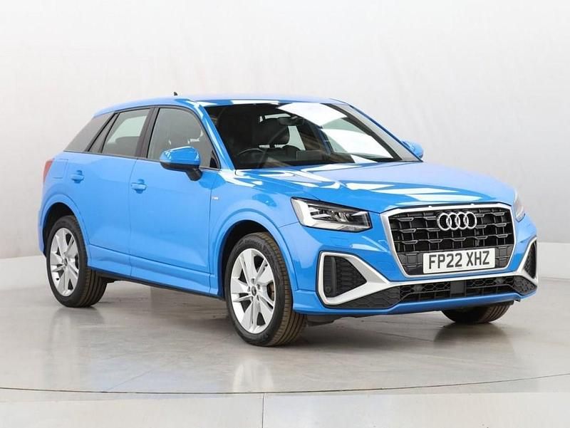 Used Audi Q2 S-Line 150 HP (110 kW) 2022 Blue SUV