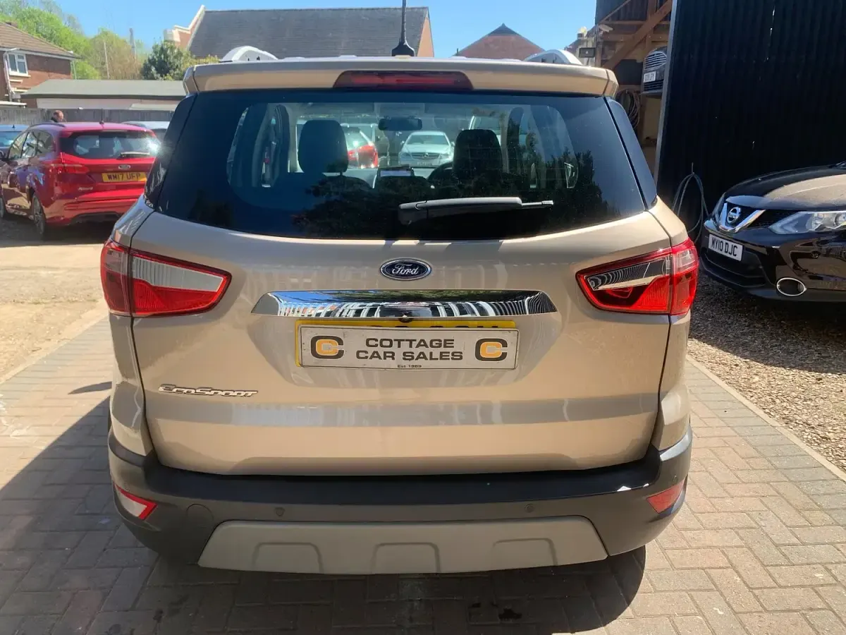 Used Ford Ecosport Titanium 125 HP (91 kW) 2019 Beige SUV