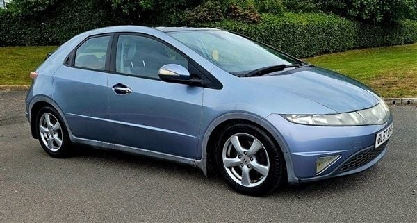 Blue Used 2007 Honda Civic ES Hatchback | £1,999 (Fair price) - Image 1/1