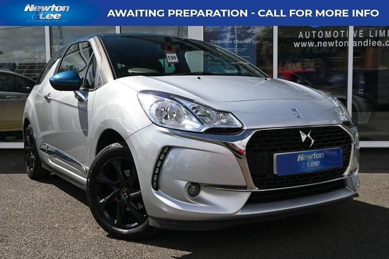 Silver Used 2017 DS Automobiles DS3 Elegance Hatchback | £4,995 (Fair price) - Image 1/4