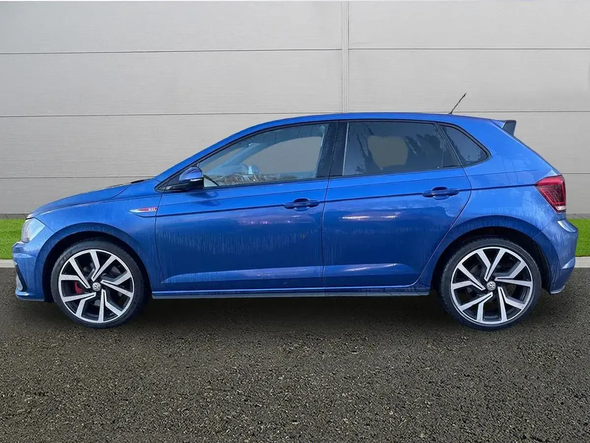 Used VW Polo GTI 200 HP (147 kW) 2020 Blue Hatchback