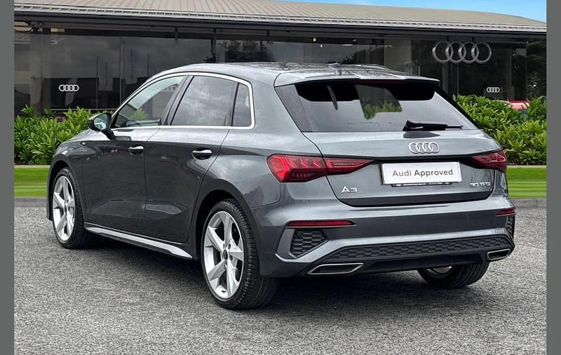 Used Audi A3 S-Line 108 HP (79 kW) 2023 Grey Sedan