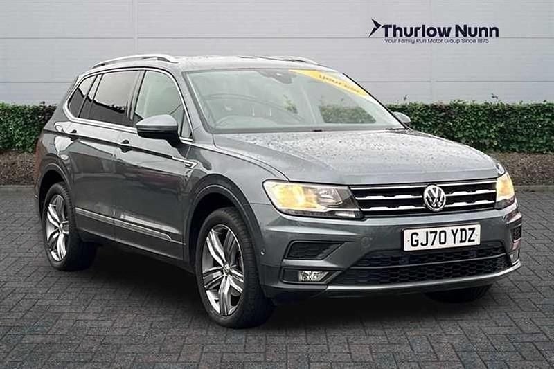 Grey Used 2020 VW Tiguan Allspace Match SUV | £18,599 (Fair price) - Image 1/1