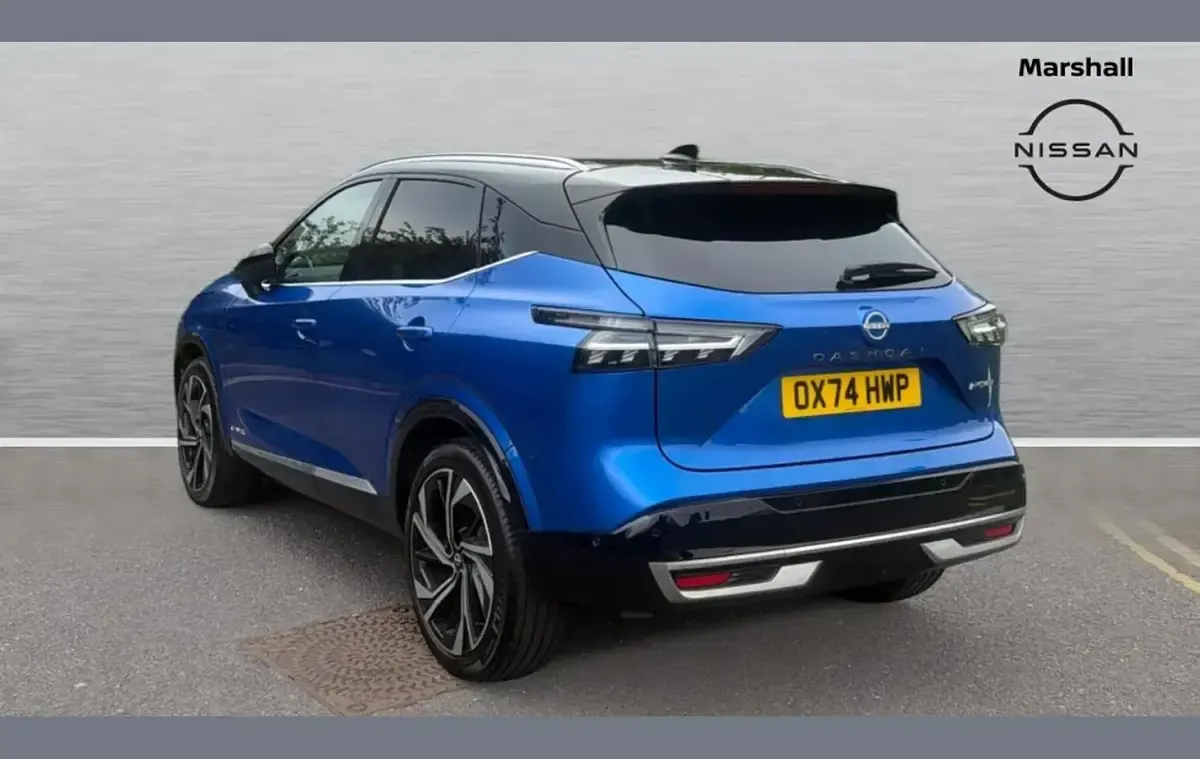 Used Nissan Qashqai Tekna+ 190 HP (139 kW) 2025 Blue SUV