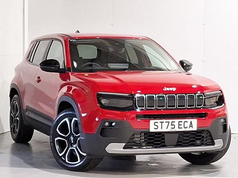 Red New 2025 Jeep Avenger Summit SUV | £22,998 (Fair price) - Image 1/4