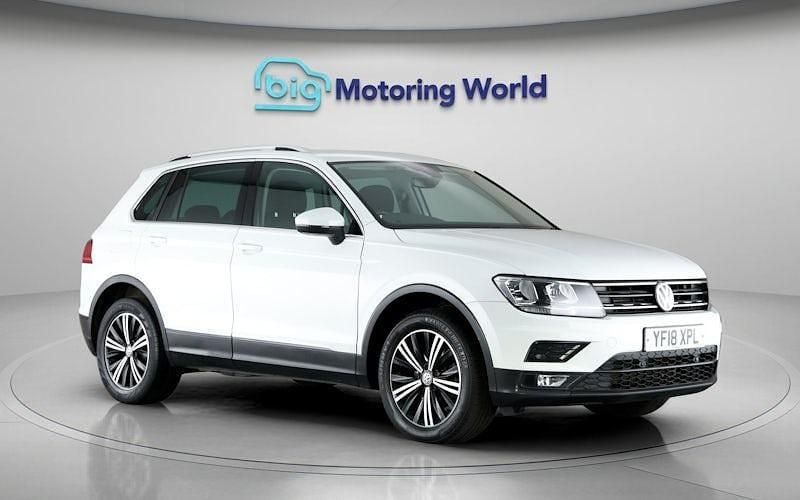 Used VW Tiguan SE 150 HP (110 kW) 2018 White SUV