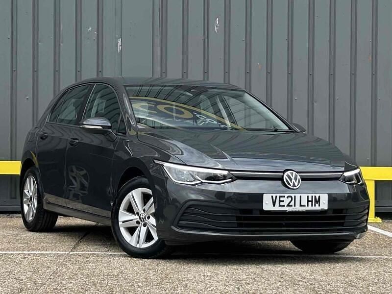 Grey Used 2021 VW Golf VIII S Hatchback | £15,995 (Fair price) - Image 1/4