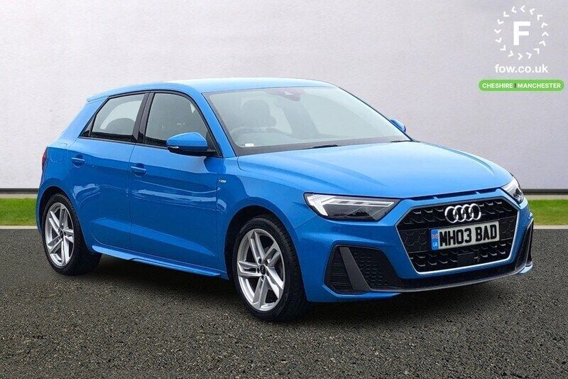Blue Used 2020 Audi A1 S-Line Hatchback | £16,899 (Fair price) - Image 1/4