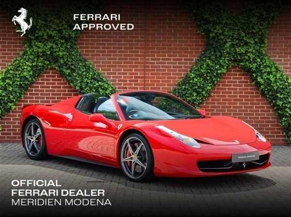 Red Used 2013 Ferrari 458 Cabriolet | £169,995 - Image 1/1