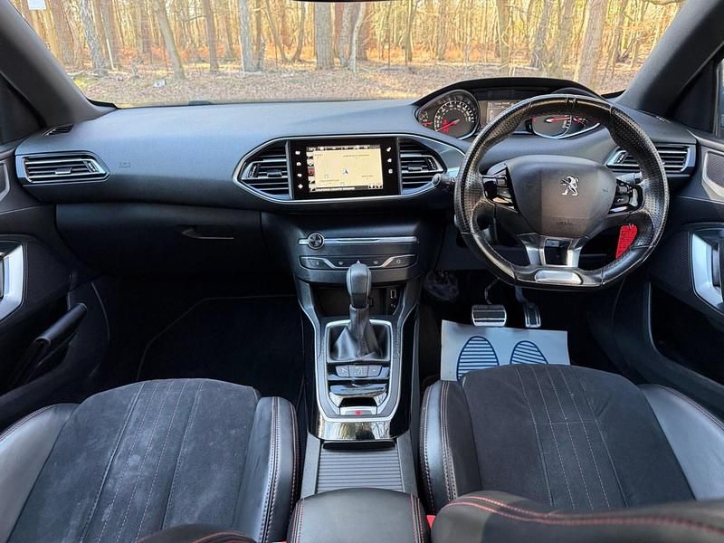 Used Peugeot 308 GT-line 2015 Black Hatchback