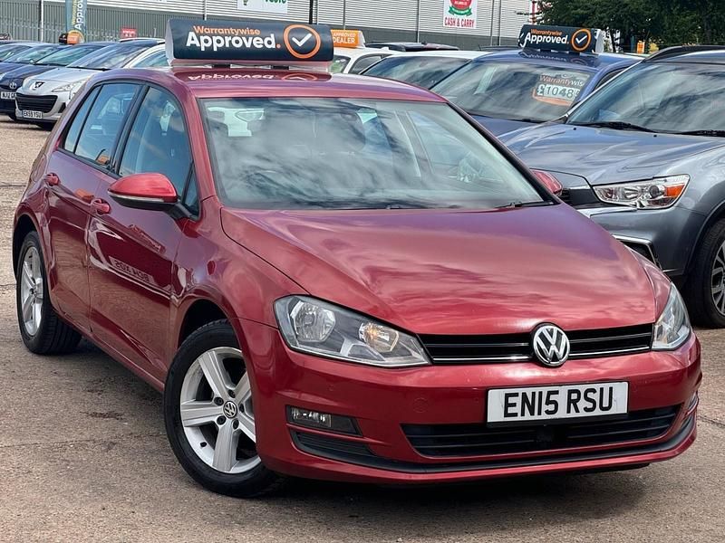 Red Used 2015 VW Golf VII Match Hatchback | £4,775 (Super price) - Image 1/3