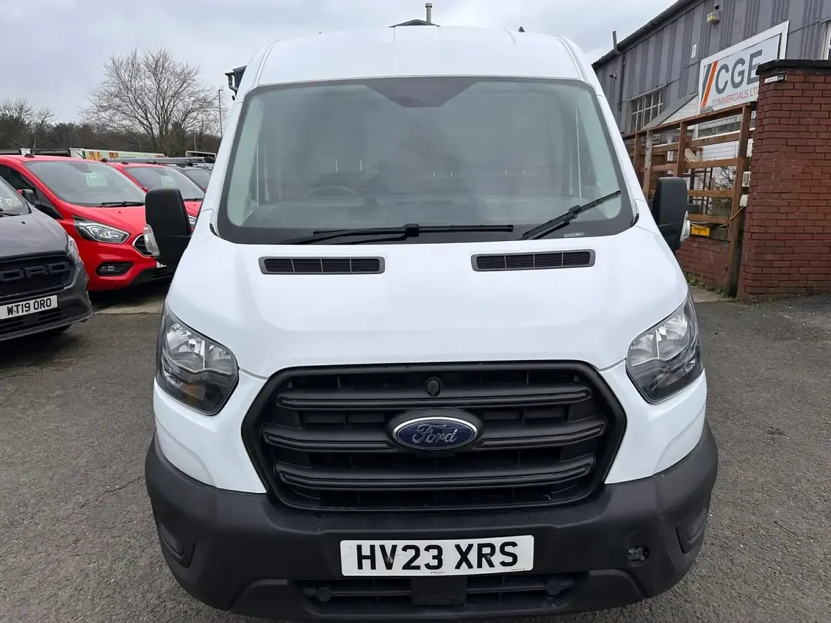 Used Ford Transit 130 HP (95 kW) 2023 White Van